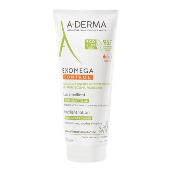 A-Derma Exomega control emollient lotion