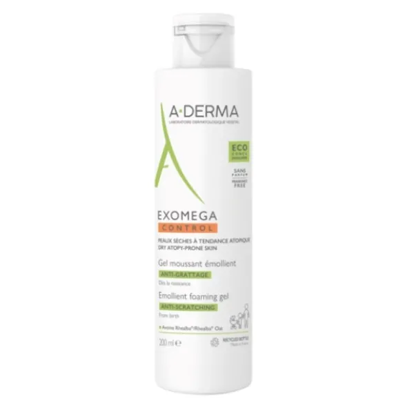 A-Derma Exomega control foaming gel