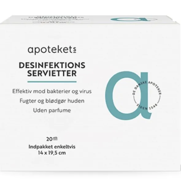 Apotekets desinfektionsservietter
