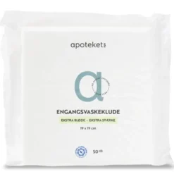 Apotekets engangsvaskeklude