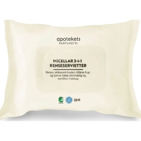 Apotekets 3-i-1 renseservietter