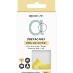 Apotekets lyddæmpende ørepropper