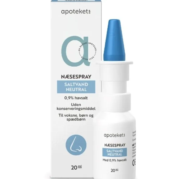 Apotekets næsespray saltvand