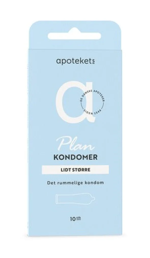 Apotekets Plan blå kondomer