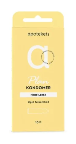 Apotekets Plan gul kondomer