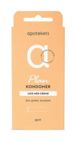 Apotekets Plan orange kondomer