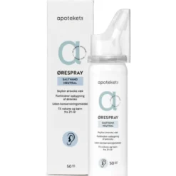 Apotekets ørespray saltvand