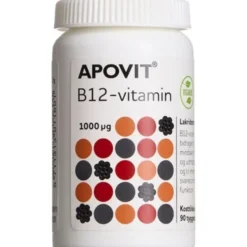 Apovit B12-vitamin 1000 µg lakrids