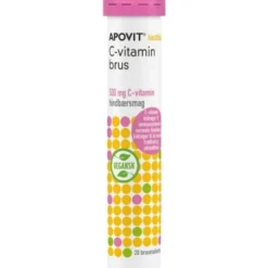 Apovit C-vitamin brus hindbær