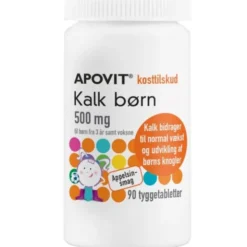 Apovit kalk børn med appelsin