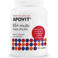 Apovit 65+ multi med cholin