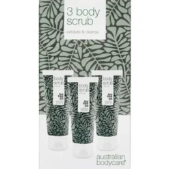 Australian Bodycare body scrub sampak