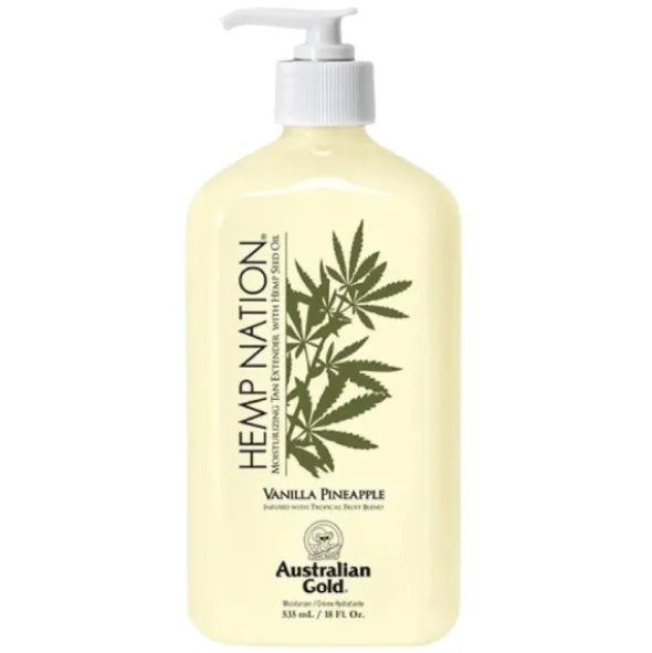 Australian Gold Hemp Nation vanilla pineapple moisturizer