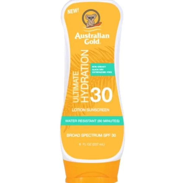 Australian Gold ultimate hydration sunscreen lotion SPF30