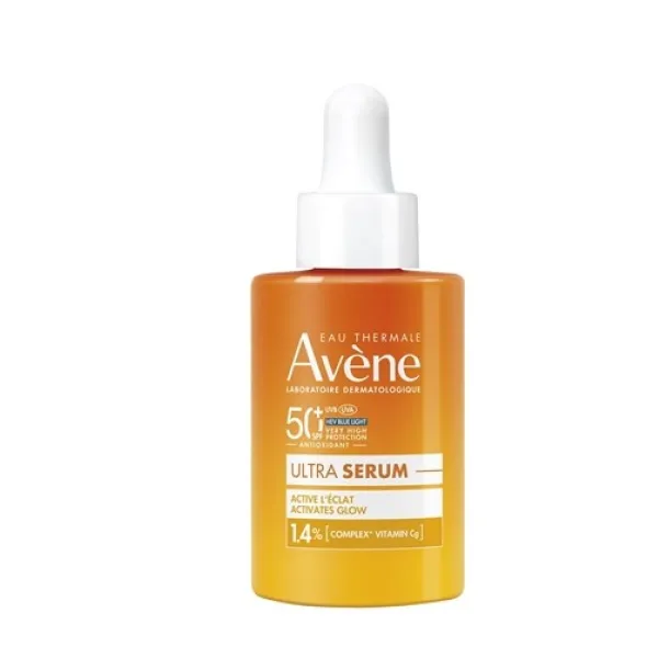 Avène ultra serum activates glow SPF50+