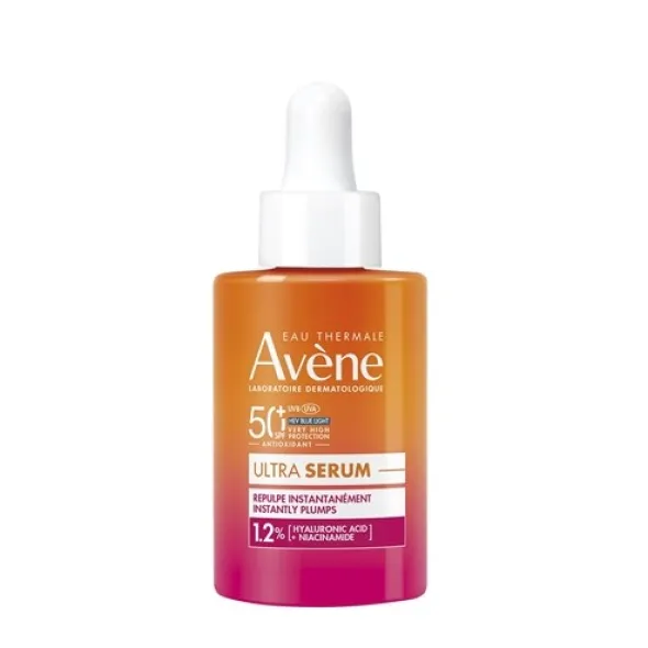 Avène ultra serum instantly plumps SPF50+
