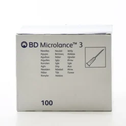 BD microlance 3 sterile kanyler hvid