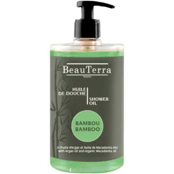 BeauTerra shower oils bamboo