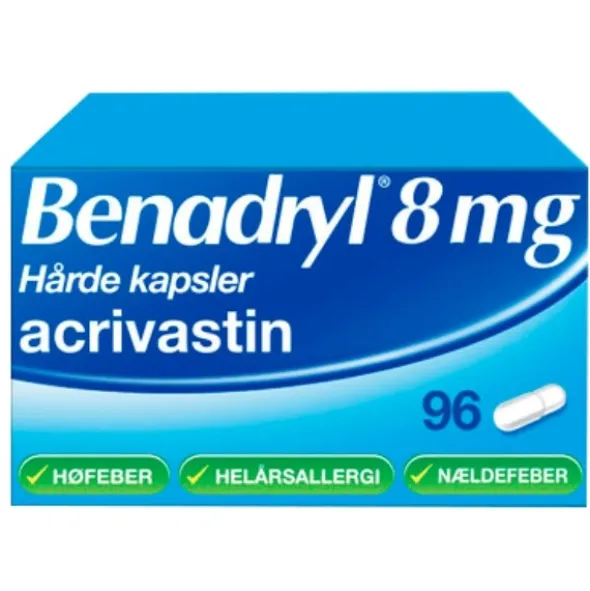 Benadryl kapsler