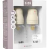 BIBS baby bottle sutteflasker ivory latex sampak