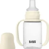BIBS baby sippy bottle ivory