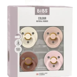 BIBS Colour size 2 ivory/blush/woodchuck/blossom