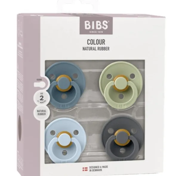 BIBS Colour size 2 petrol/sage/baby blue/iron