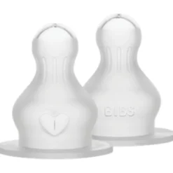 BIBS flaskesutter slow flow silicone