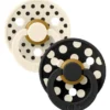 BIBS Studio Colour size 2 polka ivory/black