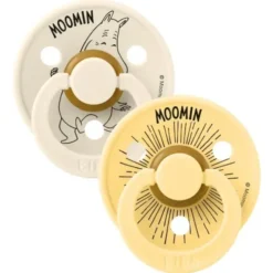 BIBS x Moomin Colour size 2 ivory/pale butter