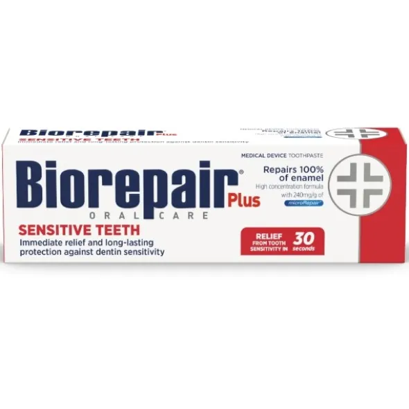 Biorepair plus sensitive teeth tandpasta