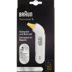 Braun thermoscan 3 øretermometer