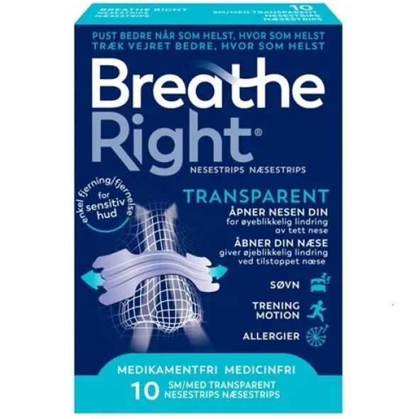 Breathe Right næsestrips