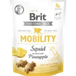 Brit Care dog functional snack mobility squid
