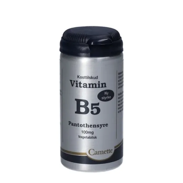 Camette b5 vitamin pantothensyre 100 mg