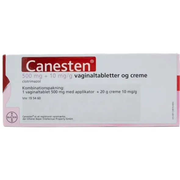 Canesten vaginaltablet og creme Orifarm