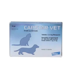 Capstar vet til katte og hunde 1-11 kg