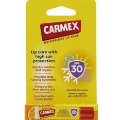 Carmex moisturising lip balm SPF30 tropical