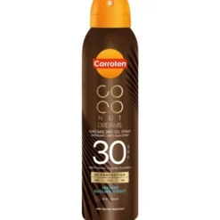 Carroten coconut suncare dry oil spray SPF30