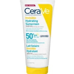 CeraVe invisible hydrating sunscreen SPF50+