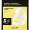 Cosrx advanced snail mucin glass glow hydrogel mask