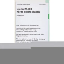 Creon lipase 25.000 ep-e medartuum ab