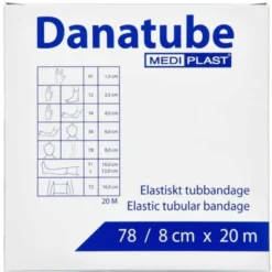 Danatube rørbandage 8 cm x 20 m