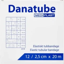 Danatube rørbandage 2,5 cm x 20 m