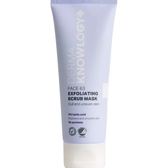 DermaKnowlogy face63 exfoliating scrub mask