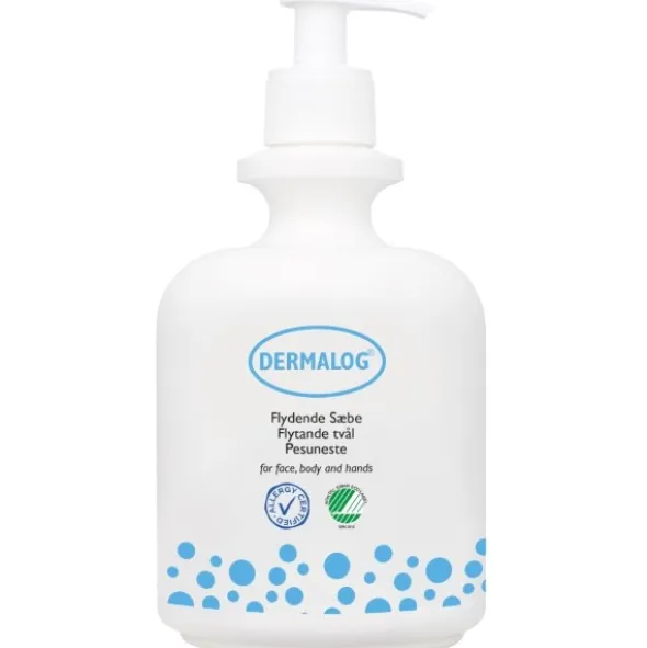 Dermalog flydende sæbe m/pumpe