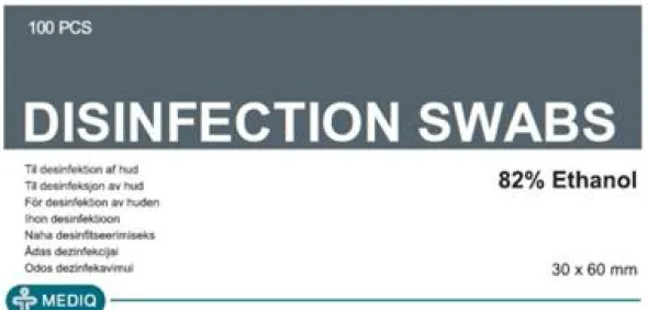 Disinfection swabs