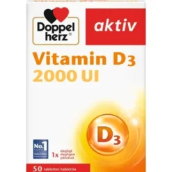 Doppelherz Vitamin D3 2000 UI