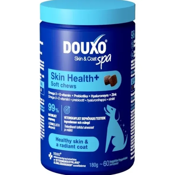 Douxo skin & coat skin health+ soft chews