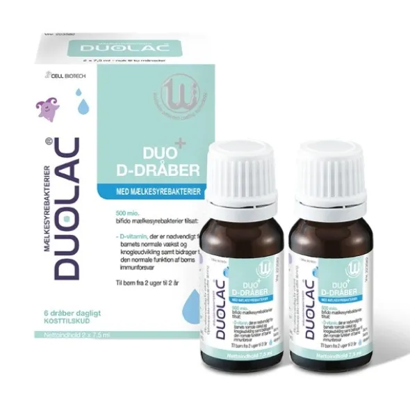 Duolac duo+ D-dråber